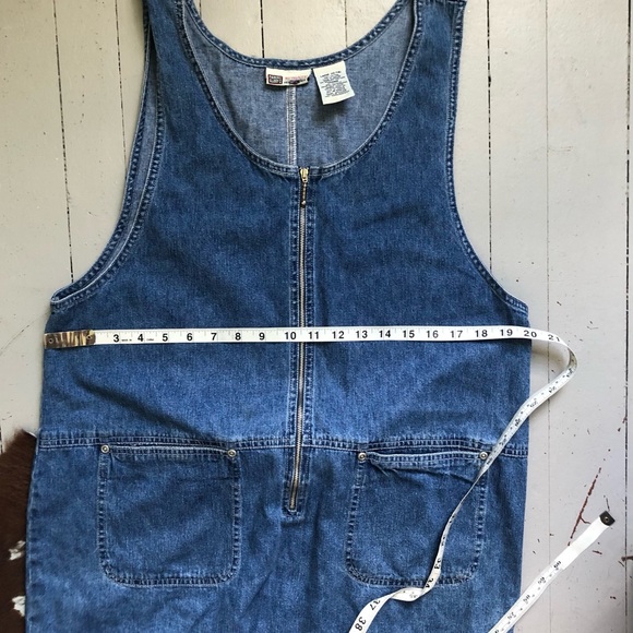 Denim zip dress - Picture 4 of 5